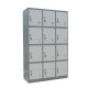 Locker Casillero 4 Cuerpos 12 Puertas