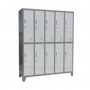 Locker Metalico de 10 Puertas