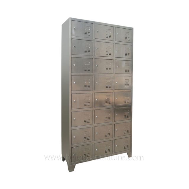 Lockers acero inoxidable 24 casilleros